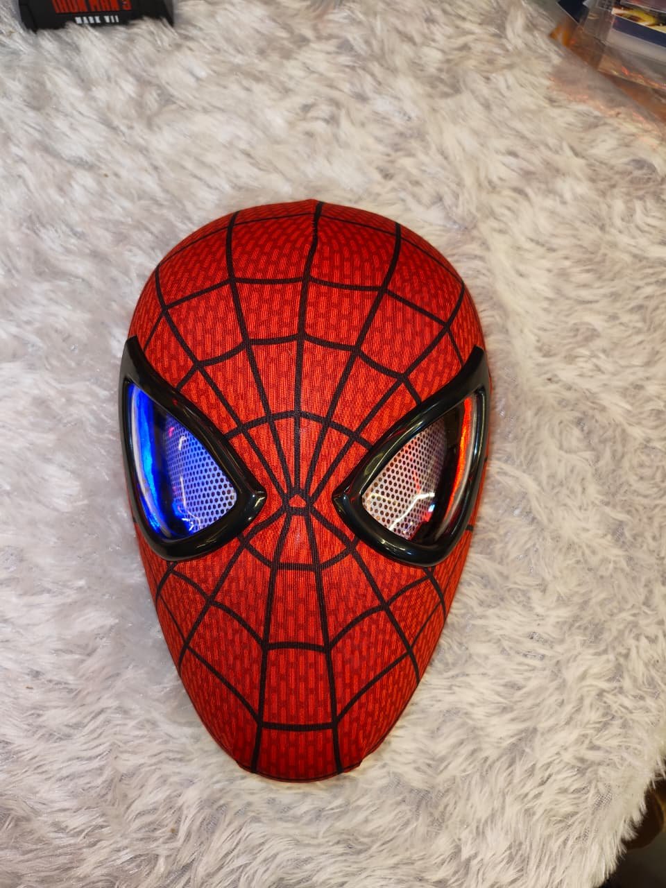 Amazing Spider Man Mask With Led Jaw Control