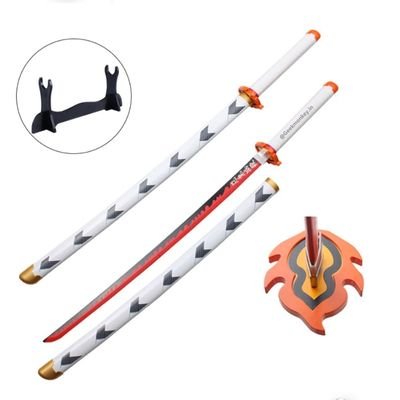 Rengoku Wooden Katana 104cm