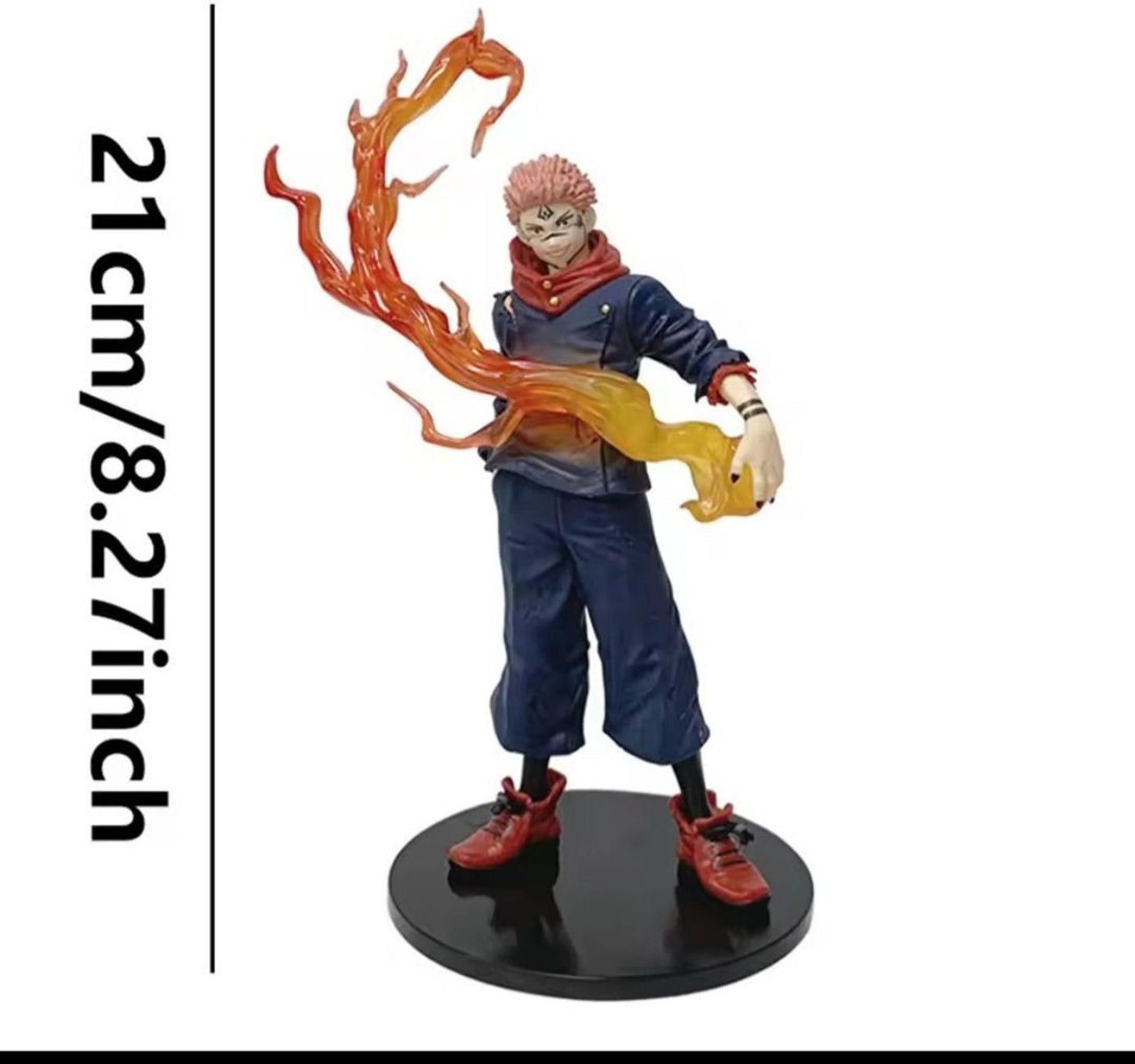 Ryomen Sukuna King of Curses Action Figure Fiery Curse Form 20CM Display