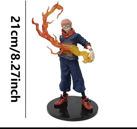 Ryomen Sukuna King of Curses Action Figure Fiery Curse Form 20CM Display