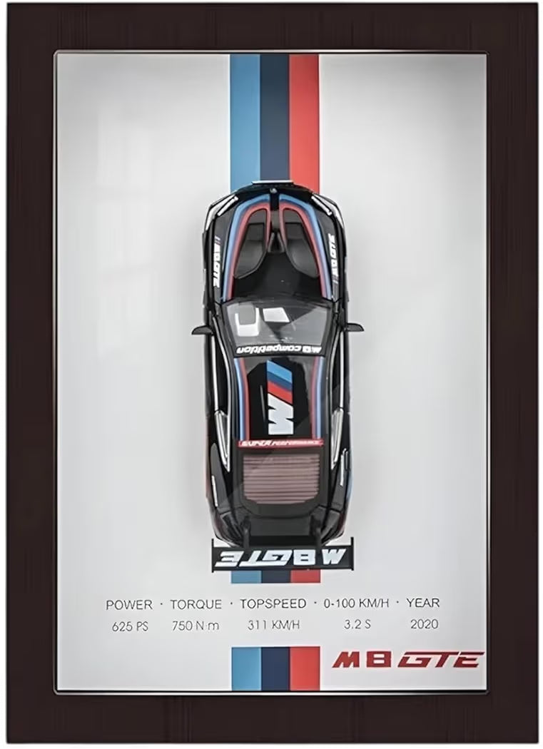 1:32 BMW M8 GTE 3d car frame