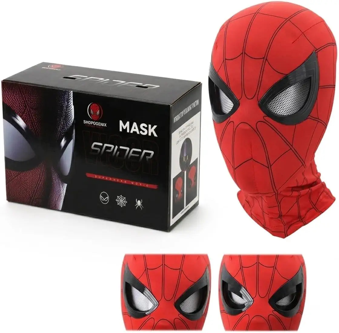Spiderman mask ( Red )