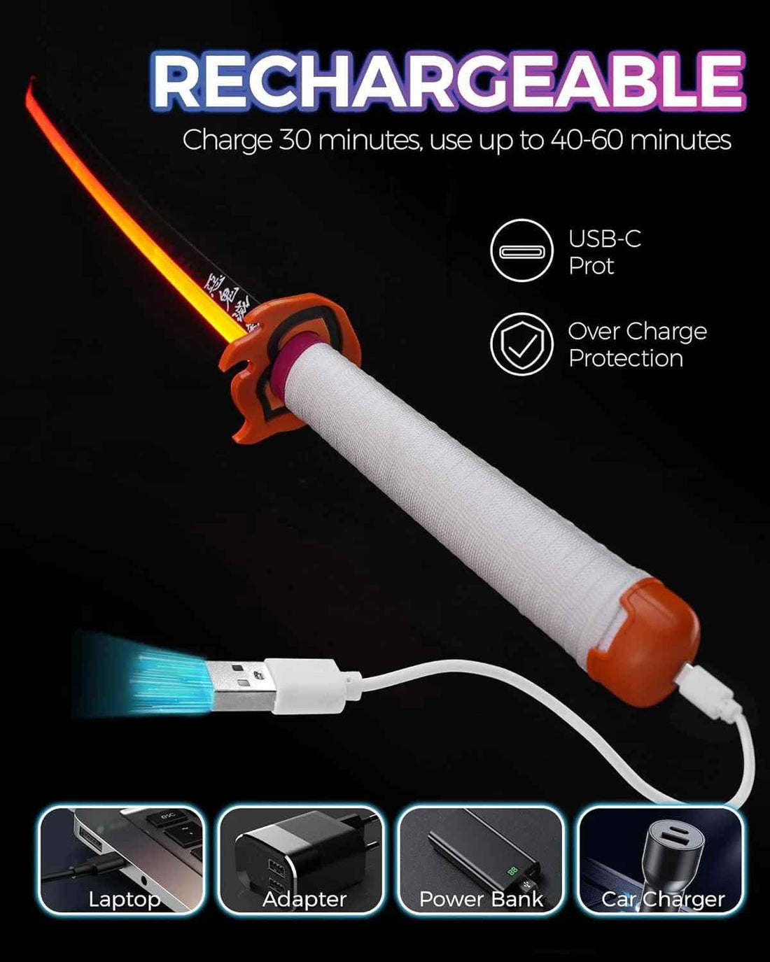 Rengoku Led Katana 104 cm