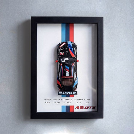 1:32 BMW M8 GTE 3d car frame