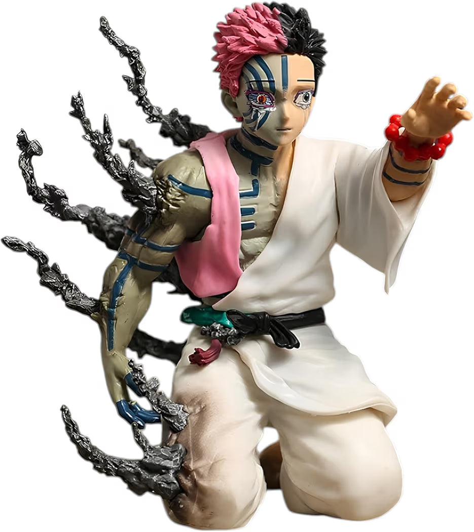 Akaza on Knee Scene Anime Figure, 13cm Collectible Statue