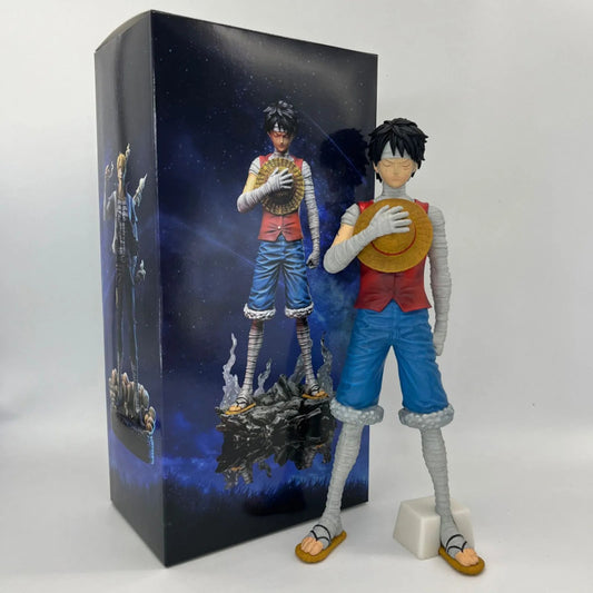Bandaged Luffy Standing 27cm Height with Box