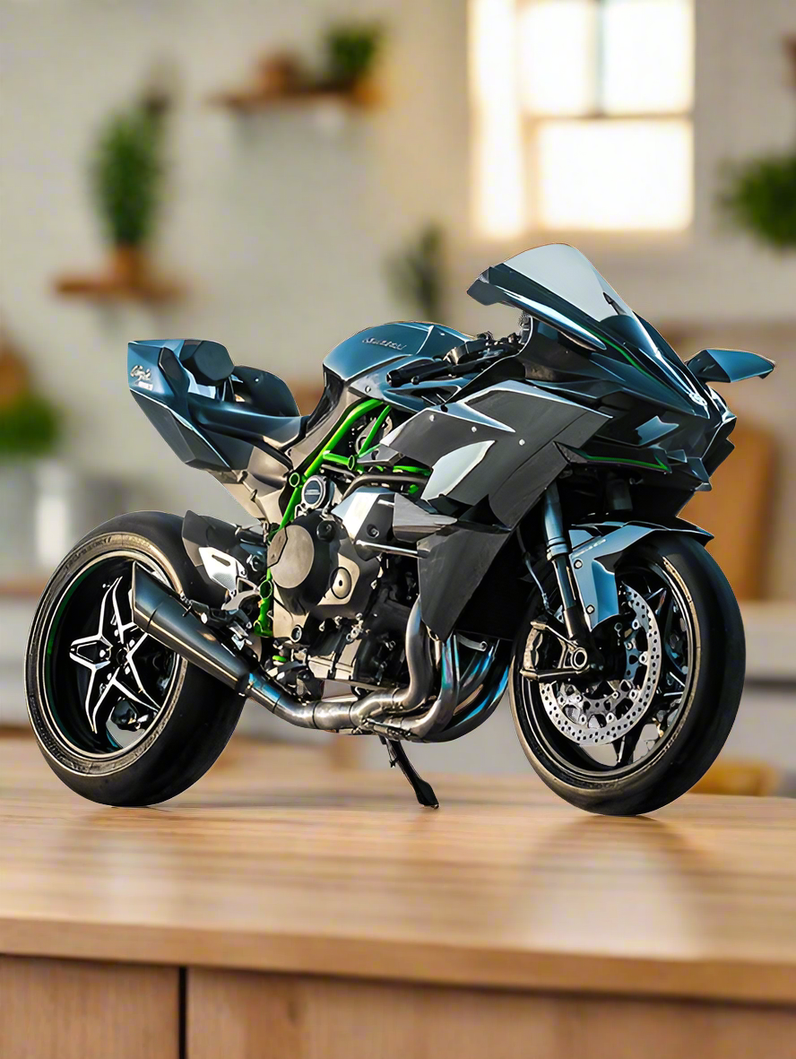 Kawasaki Ninja H2R Diecast Bike -  Scale 1:9