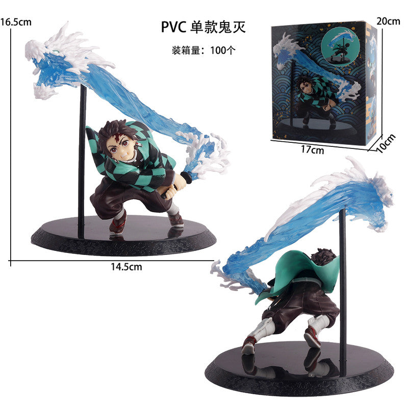Tanjiro Water Dragon Figure