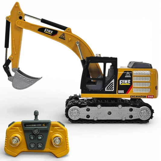 1:64 Mini RC Excavator | Alloy Bucket | 270°