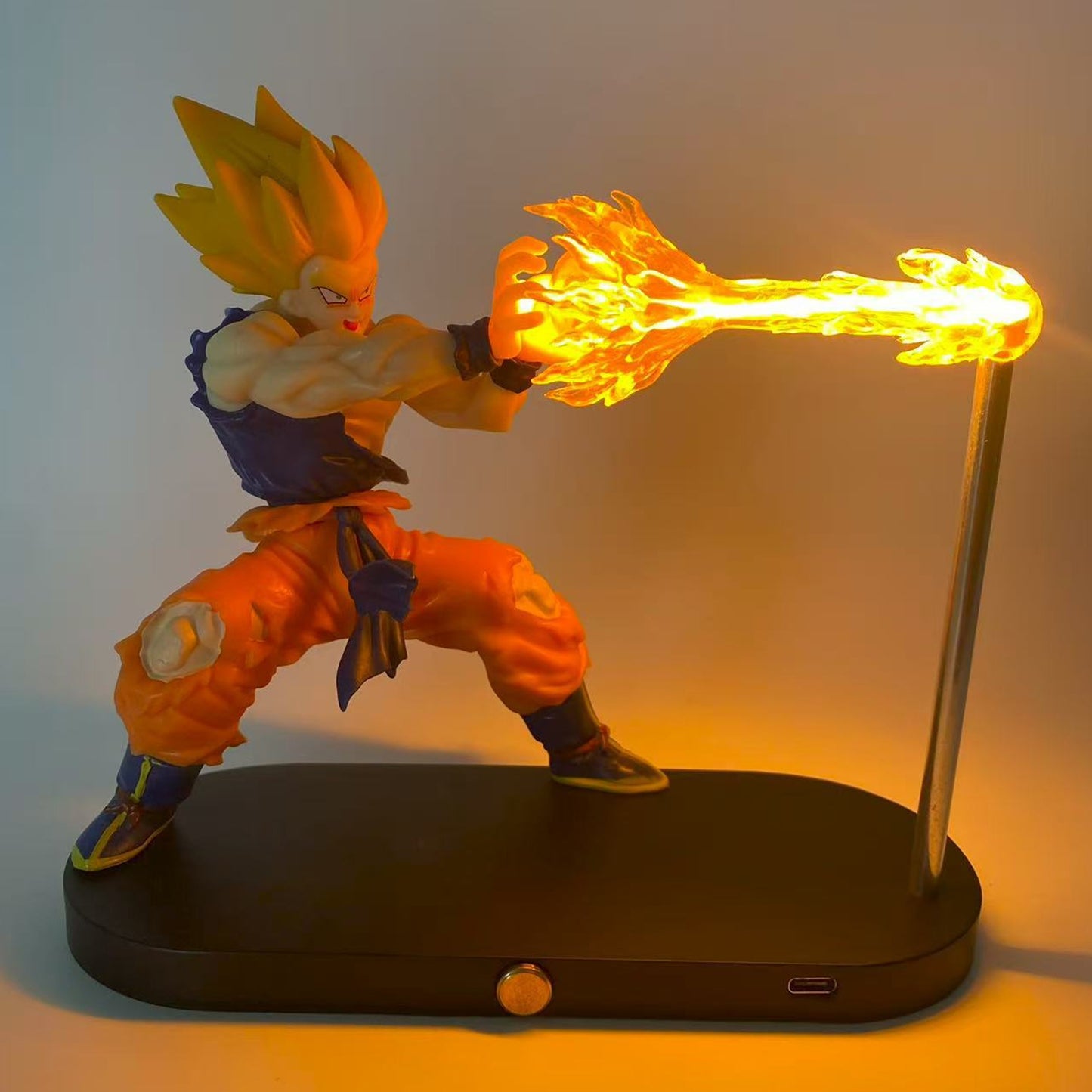 Goku Kamehameha LED Lamp 16cm Box Packing