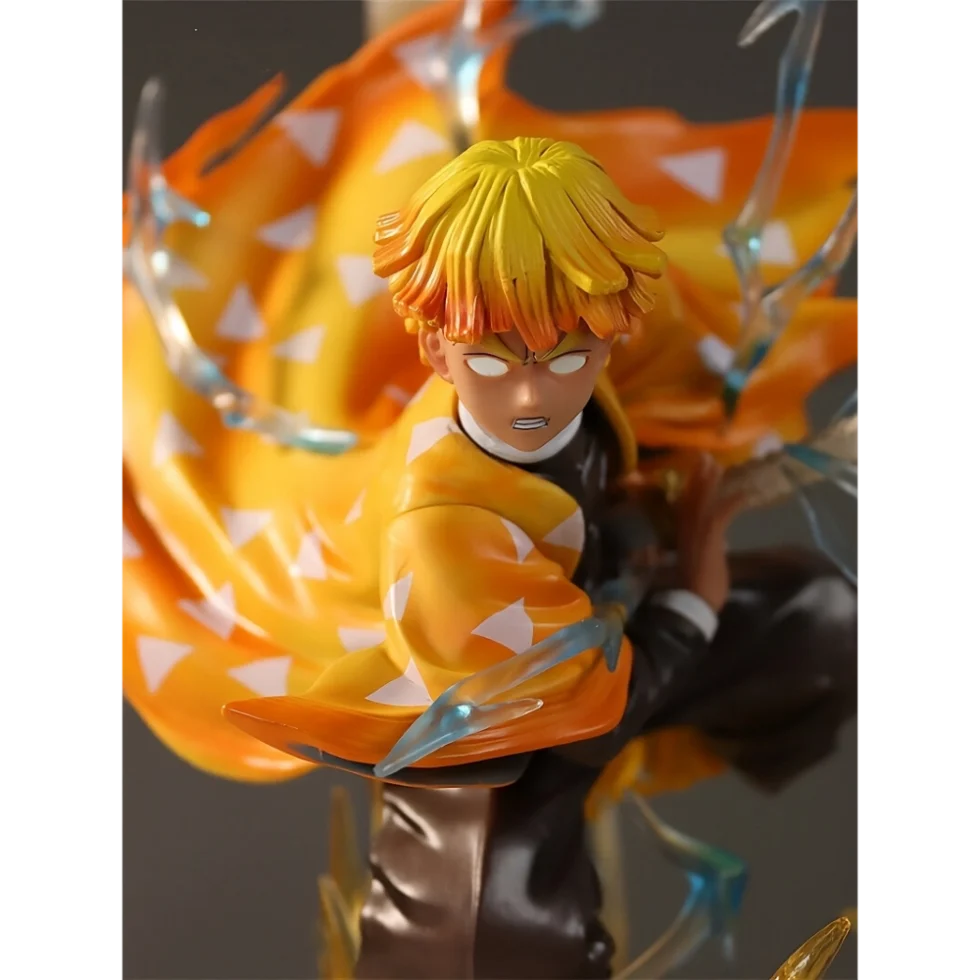LED* Agatsuma Zenitsu Head Carving LED Light Figure |