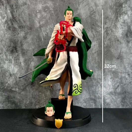 Zoro Walking 32cm With Two Heads (Bilster+Box)